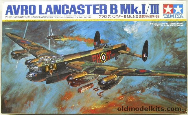 Tamiya 1/48 Avro Lancaster B Mk.I/III Special Edition, 61112 plastic model kit